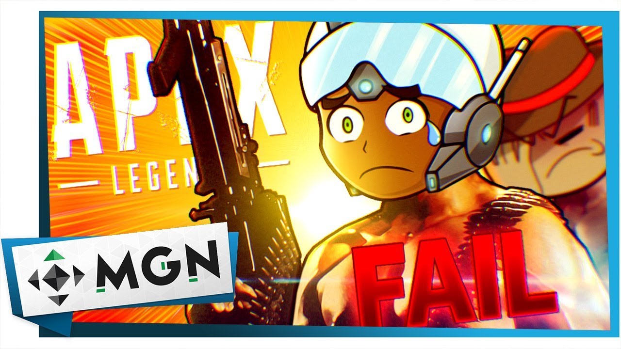 Nosso FRACASSO virou FILME de COMÉDIA! - Apex Legends ft. Skyflyer, Marginal e Snaizen