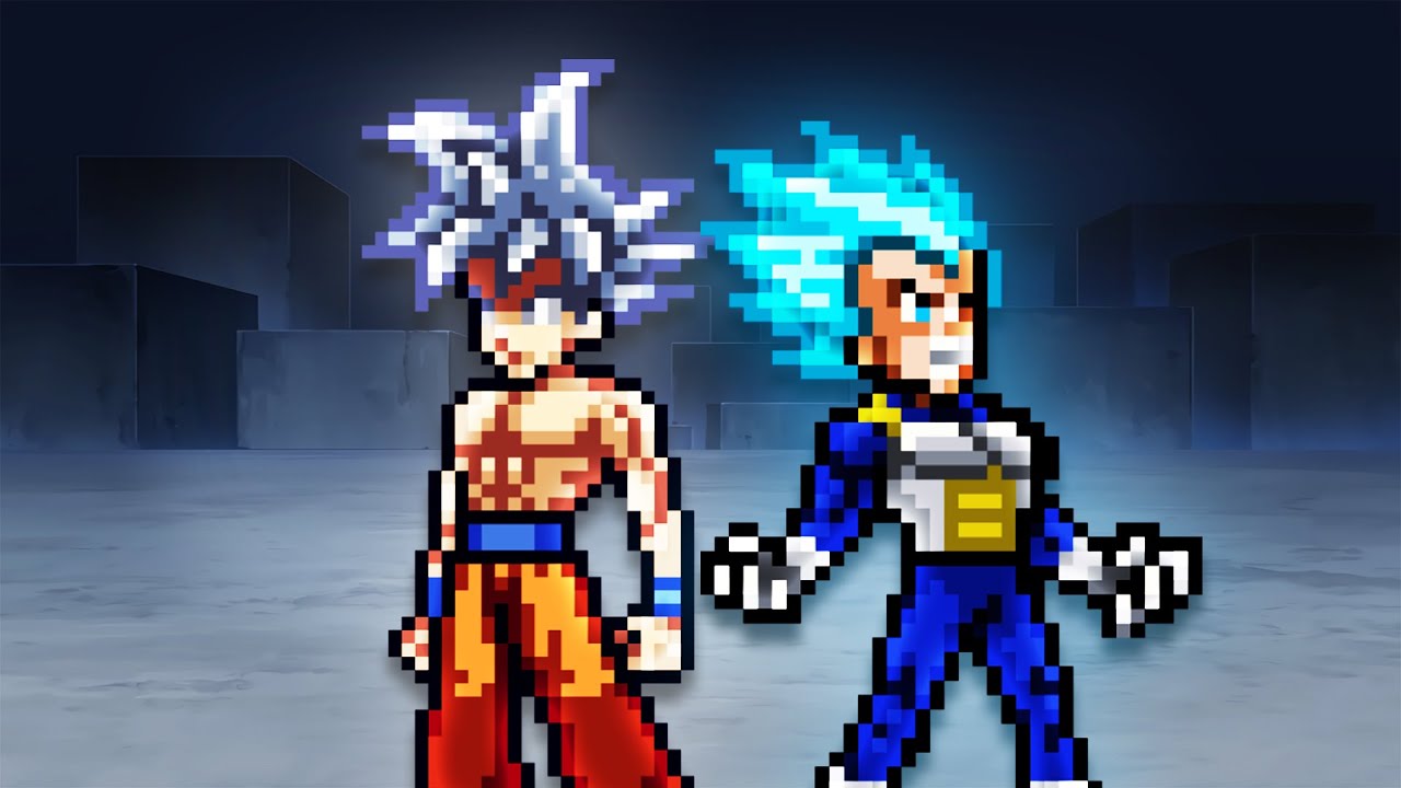 Mui Goku And Vegeta Vs Everyone In MUGEN ONLINE