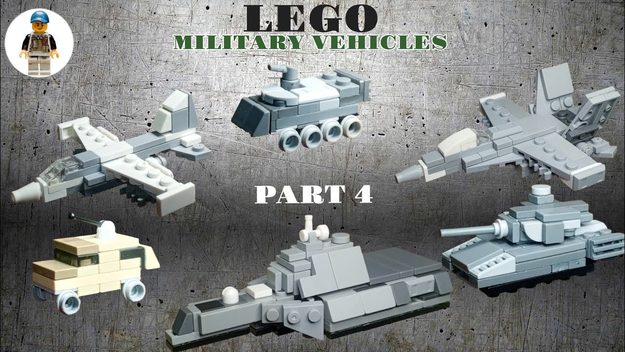 LEGO Mini Military Vehicles (4)