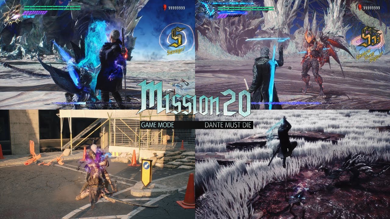 DMC5SE-Nero＆Vergil-mission20(DMD)-S Rank