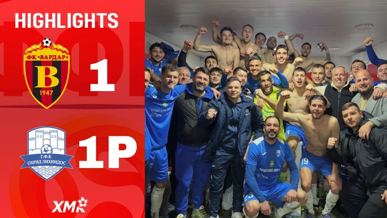 OHRID SHOCK VARDAR - VARDAR 1-1 OHRID PENALTIES & HIGHLIGHTS