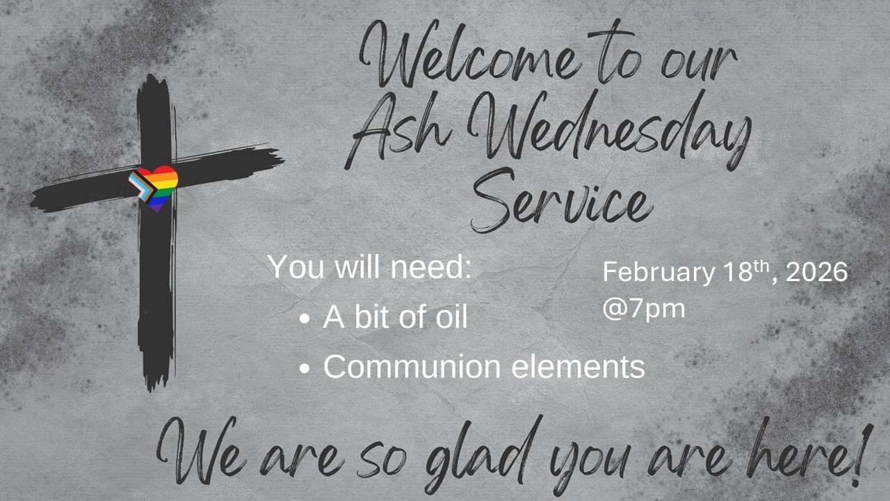 Grace United Church - February 18th, 2026 - Ash Wednesday