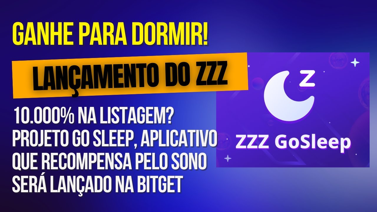LAN&Ccedil;AMENTO PROMISSOR NA BITGET: GO SLEEP TOKEN QUE PAGA PRA DORMIR | AN&Aacute;LISE DE CRIPTOMEODAS