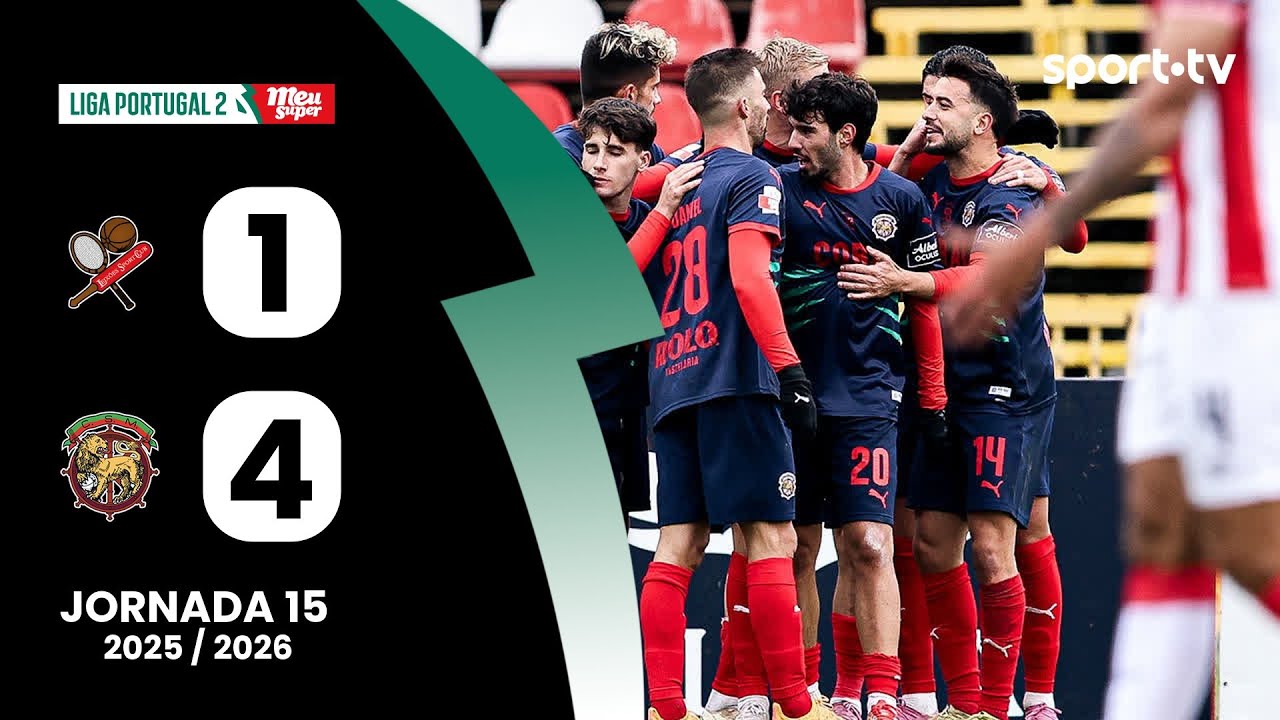 Resumo: Leix&otilde;es 1-4 Mar&iacute;timo - Liga Portugal Meu Super | sport tv