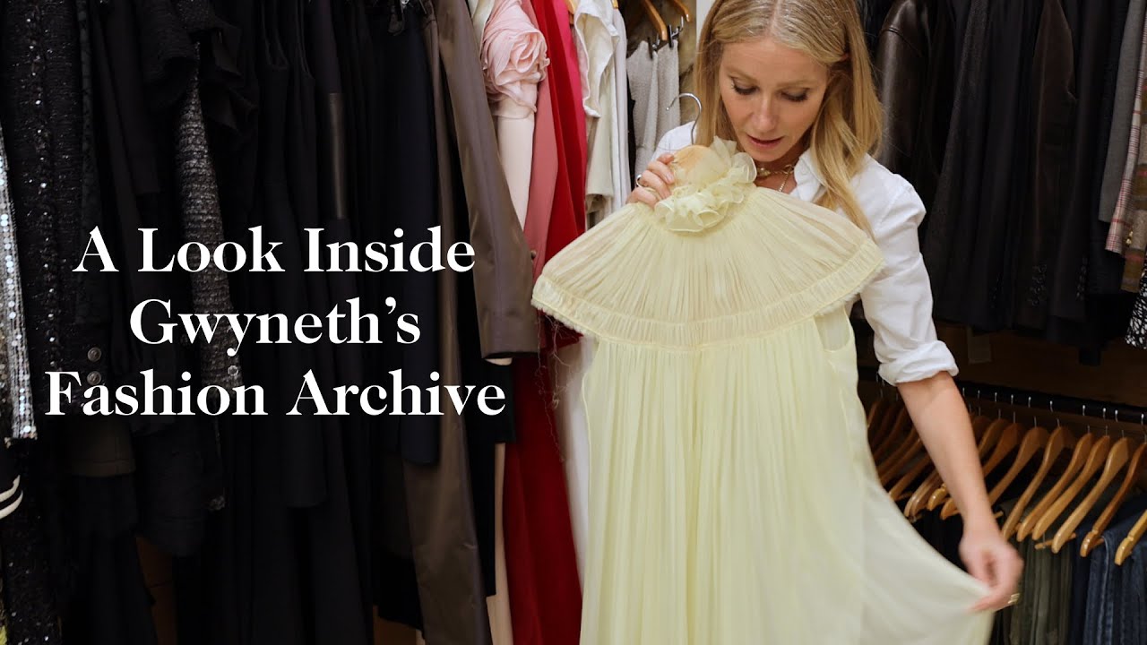 Inside Gwyneth Paltrow's 90s Fashion Archive