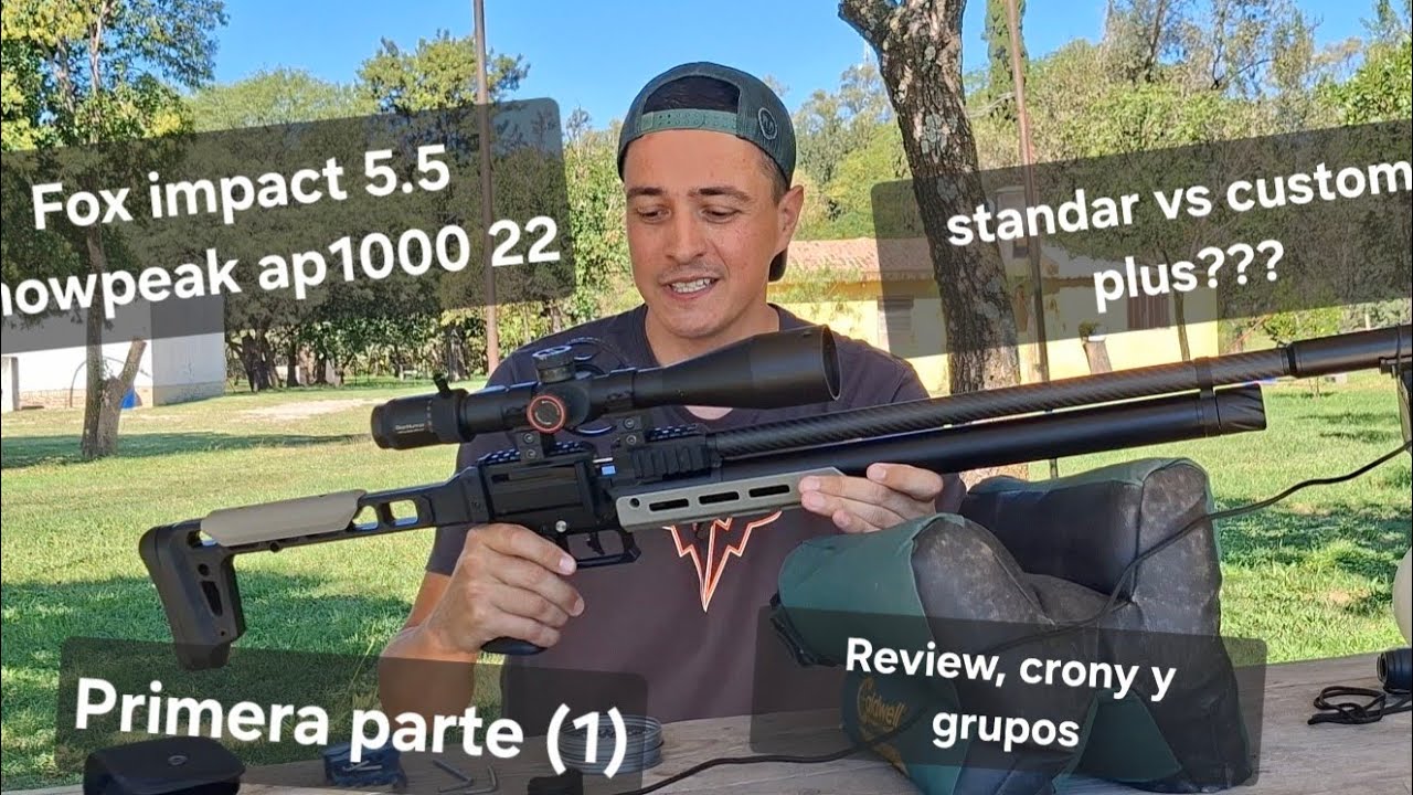 Fox impact , Snowpeak ap1000 5.5 o 22, Review y comparativa standar y custom