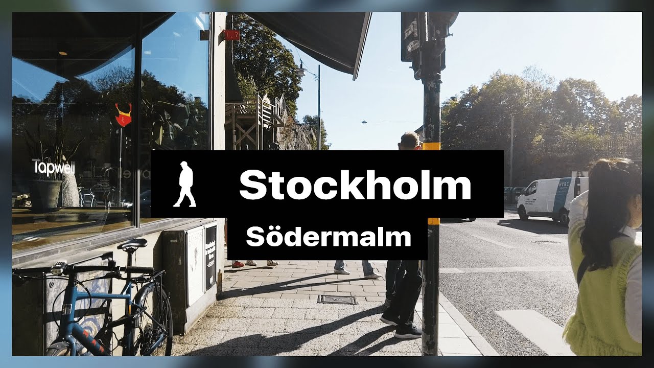 Walking Tour in Stockholm 🇸🇪 in Södermalm | Outside Walker