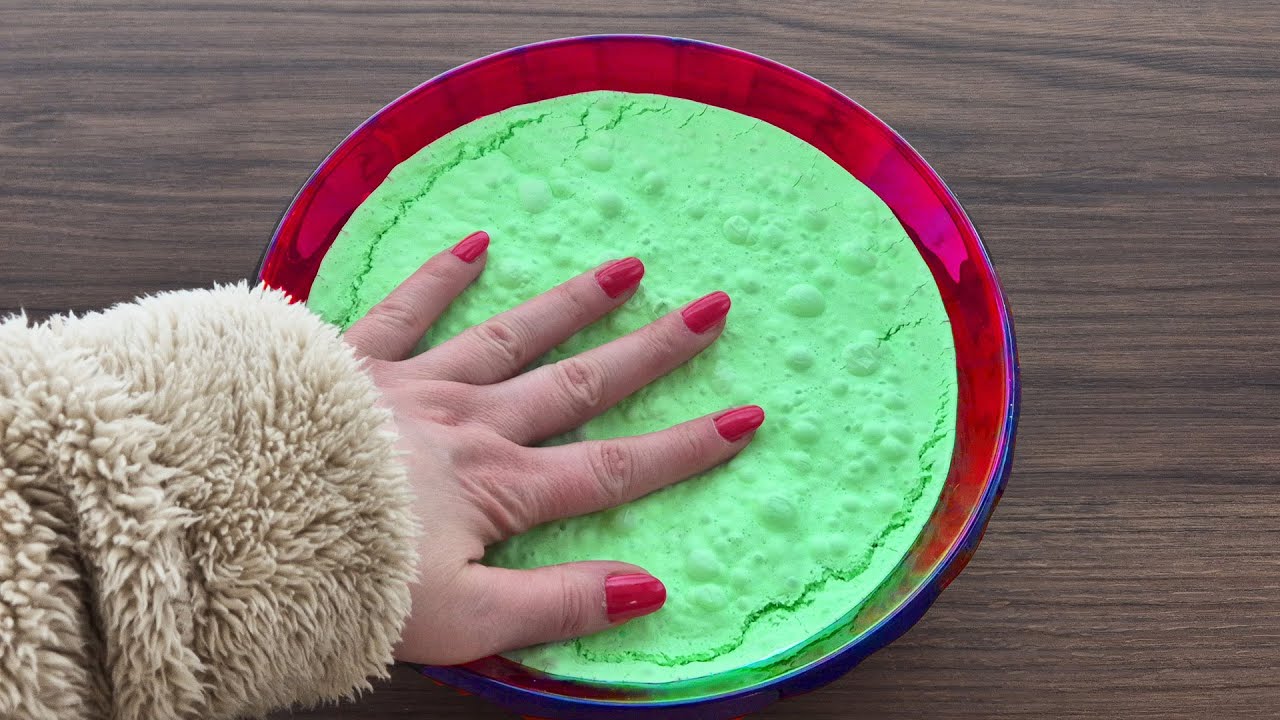 Dried Crust Slime - Oddly Satisfying and Relaxing ASMR