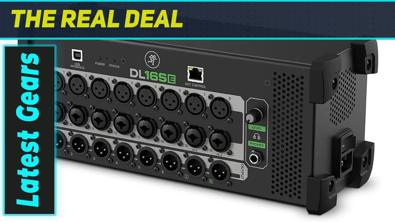 Mackie DL16SE: The Ultimate Compact Digital Mixer?