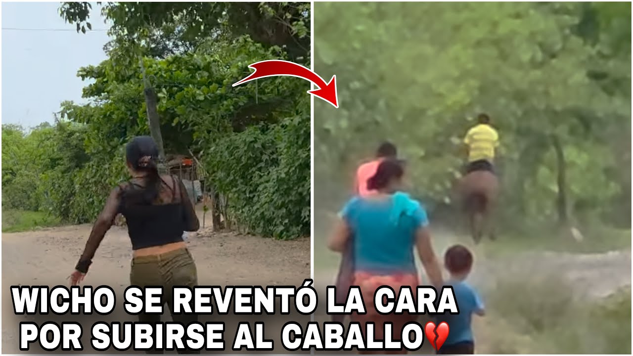 Dios mío wicho se subió al caballo sin pensar que pasaría una tragedia/yassy asta lloro al ver todo💔