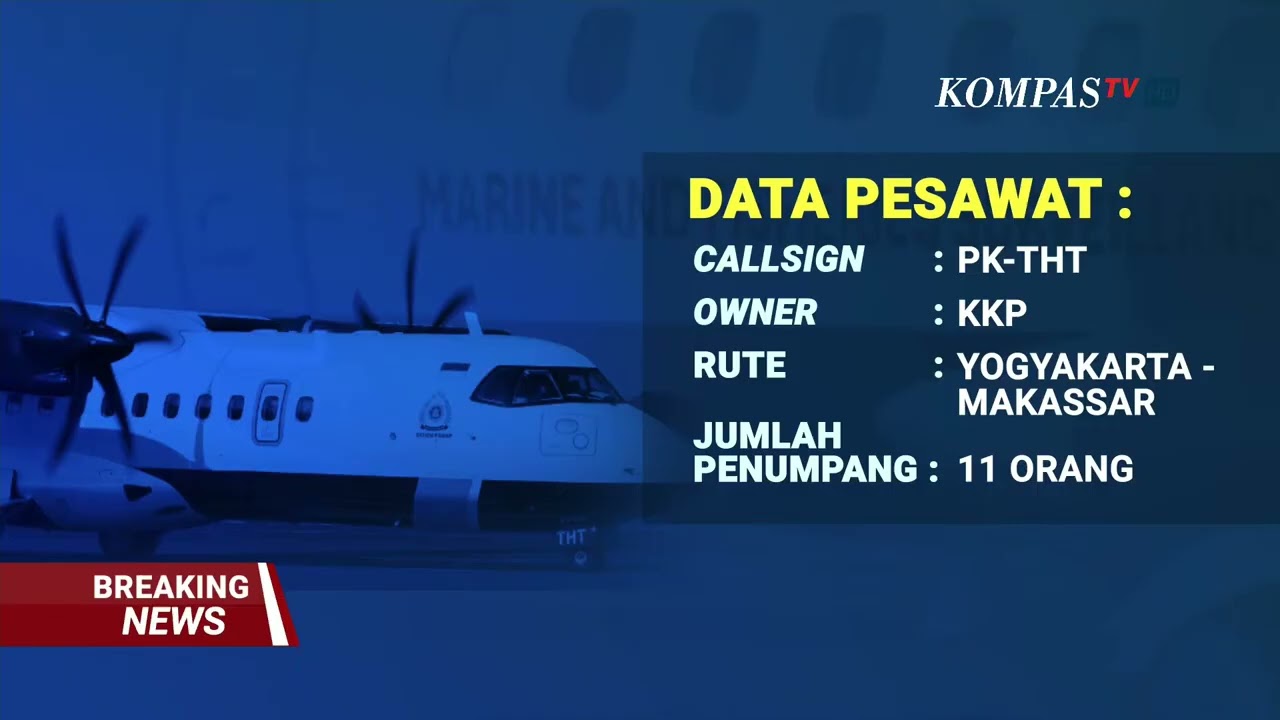 Ini Daftar Kru dan Penumpang Pesawat ATR 42 500 yang Hilang Kontak di Maros