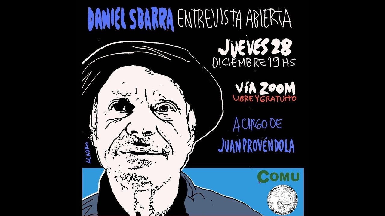SEMINARIO ROCK Y POL&Iacute;TICA | Daniel Sbarra en la UBA (2023)