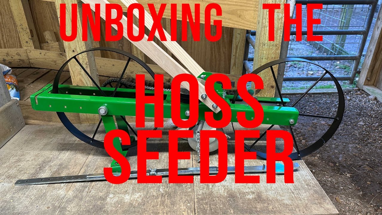 Unleashing the Power of Gardening: Unboxing the Hoss Garden Seeder!