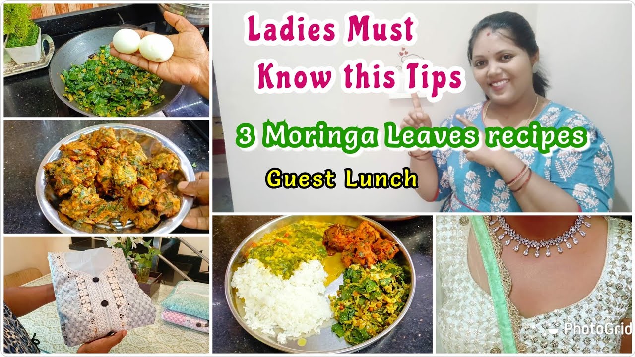 💗ಲೇಡೀಸ್ 👇ನಿಮಗಾಗಿ ಮಾತ್ರ| Dress Meterial & Useful things for Ladies|ನುಗ್ಗೆ ಸೊಪ್ಪಿನ ಸ್ಪೆಷಲ್ ಥಾಲಿ ರೆಸಿಪಿ