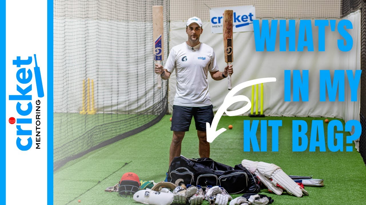 WHAT'S IN MY CRICKET KIT BAG | BEFORE 1ST GRADE FINALS 2021 | SCOLLS