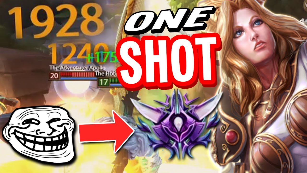 This Jungle Athena Build ONE SHOTS PEOPLE in SMITE!