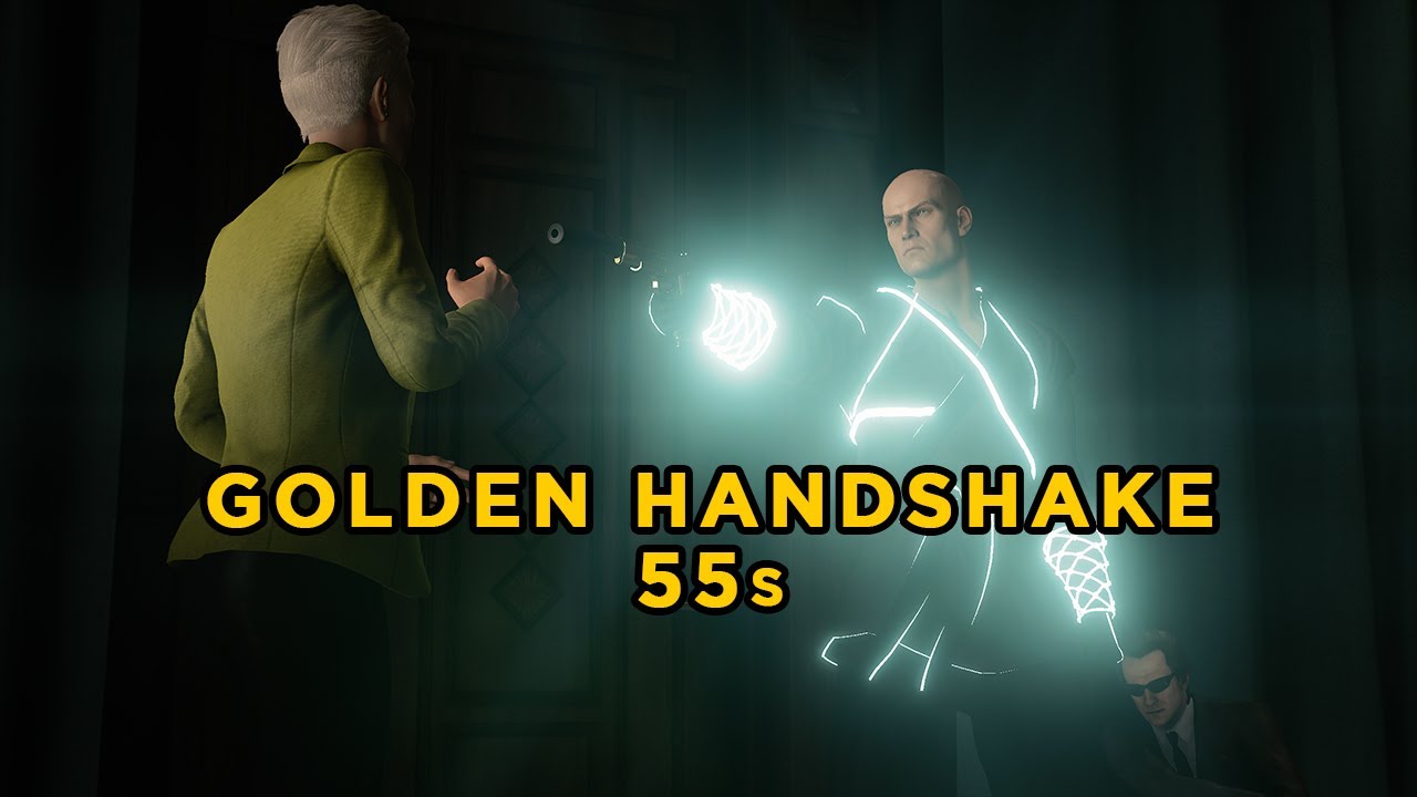 HITMAN WoA |► The Bank in 55 seconds SASO w/ Golden Gambit Hyperboost