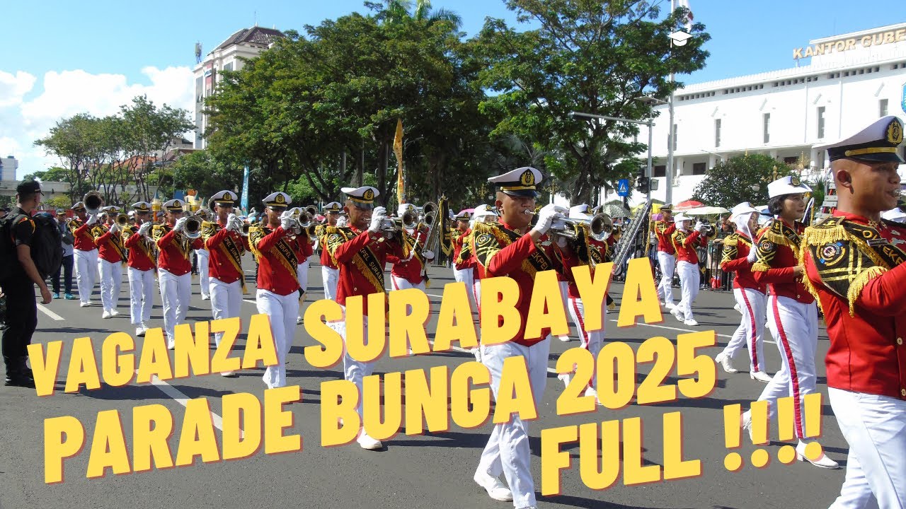 PARADE BUNGA VAGANZA 2025 SURABAYA 