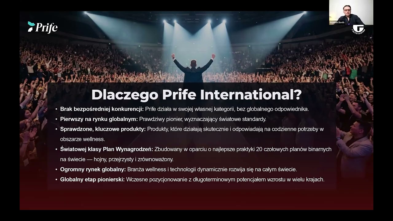 Prezentacja Biznesowa Prife zmiany w planie Szymon Borth