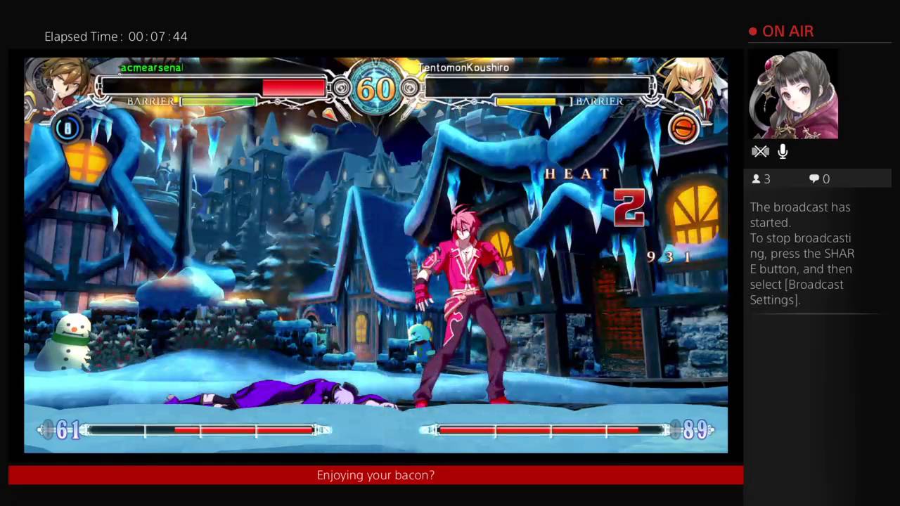 BBCF Online matches