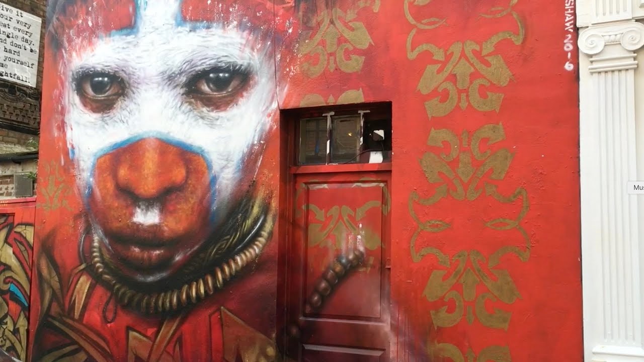 Street Art around Brick Lane, London