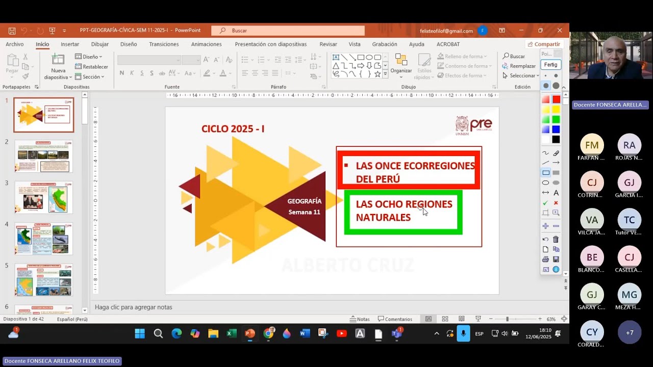 Geografía/Cívica - Semana 11 - Pre San Marcos Ciclo 2025-I (Nuevo Ciclo)