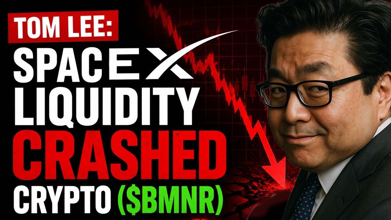 Том Ли: SpaceX $SPCX и ликвидность обвалились. Криптовалюта ($BMNR)