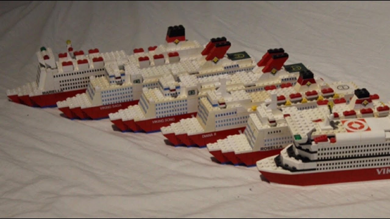 Viking Line lego Ship.