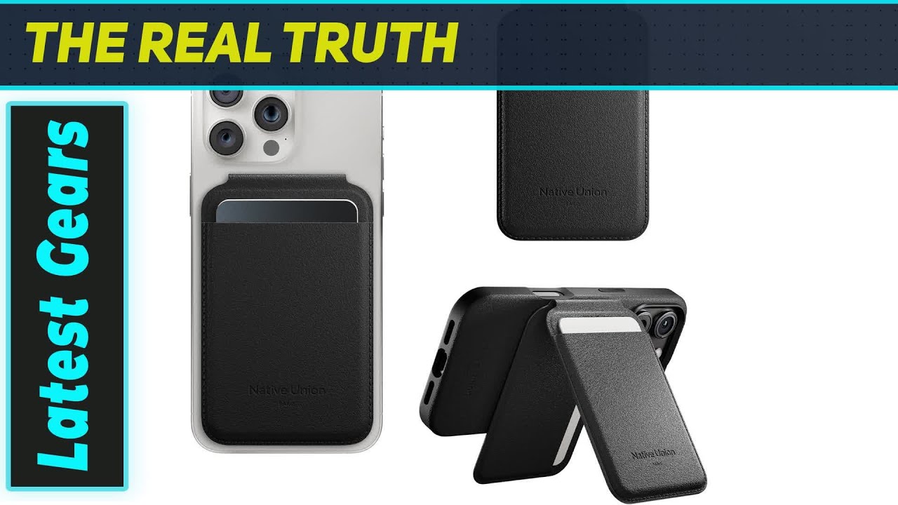 Native Union Active Wallet Stand: Best MagSafe Wallet?
