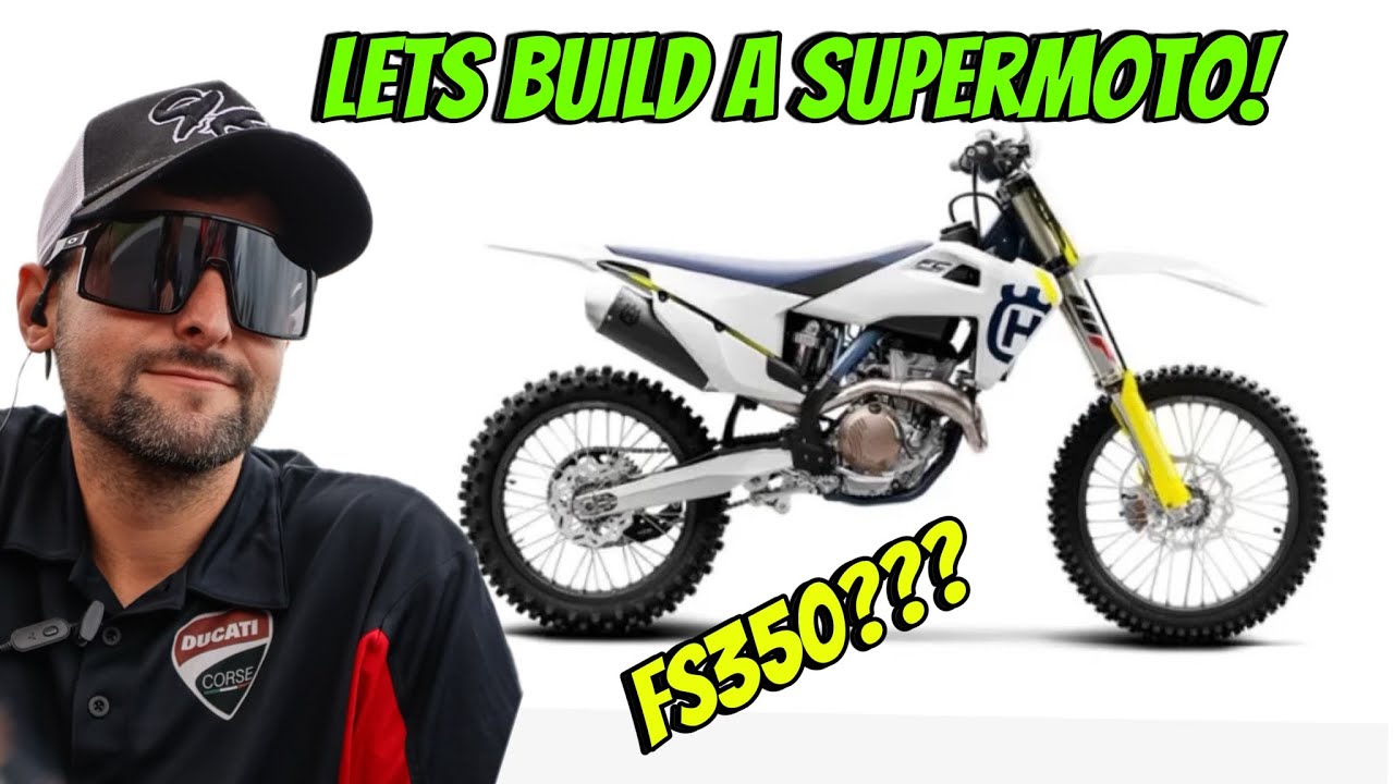 BIKE BUILD: Husky FC350 Supermoto Part 1 (Bike Build Series)