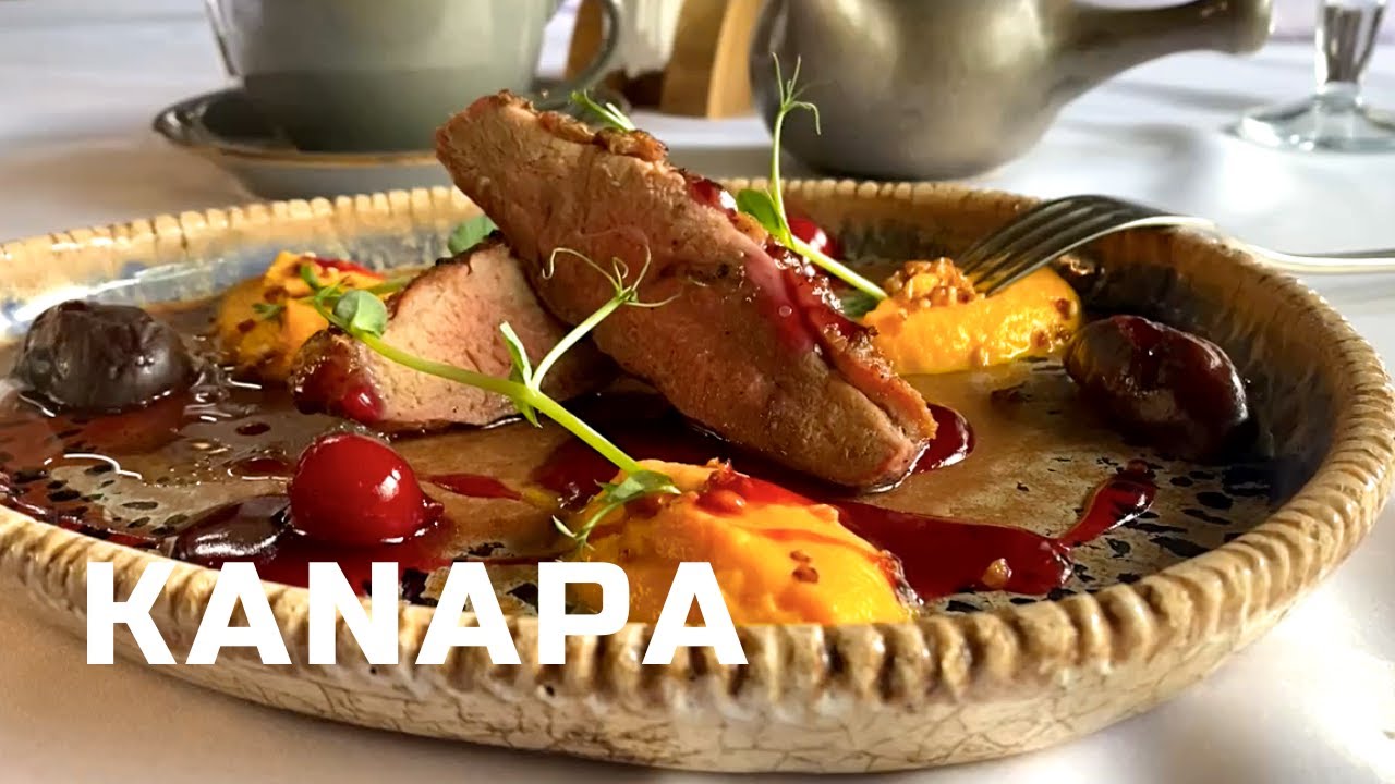 Канапа. Ресторан современной украинской кухни в Киеве. Вкусная Еда в Украине.