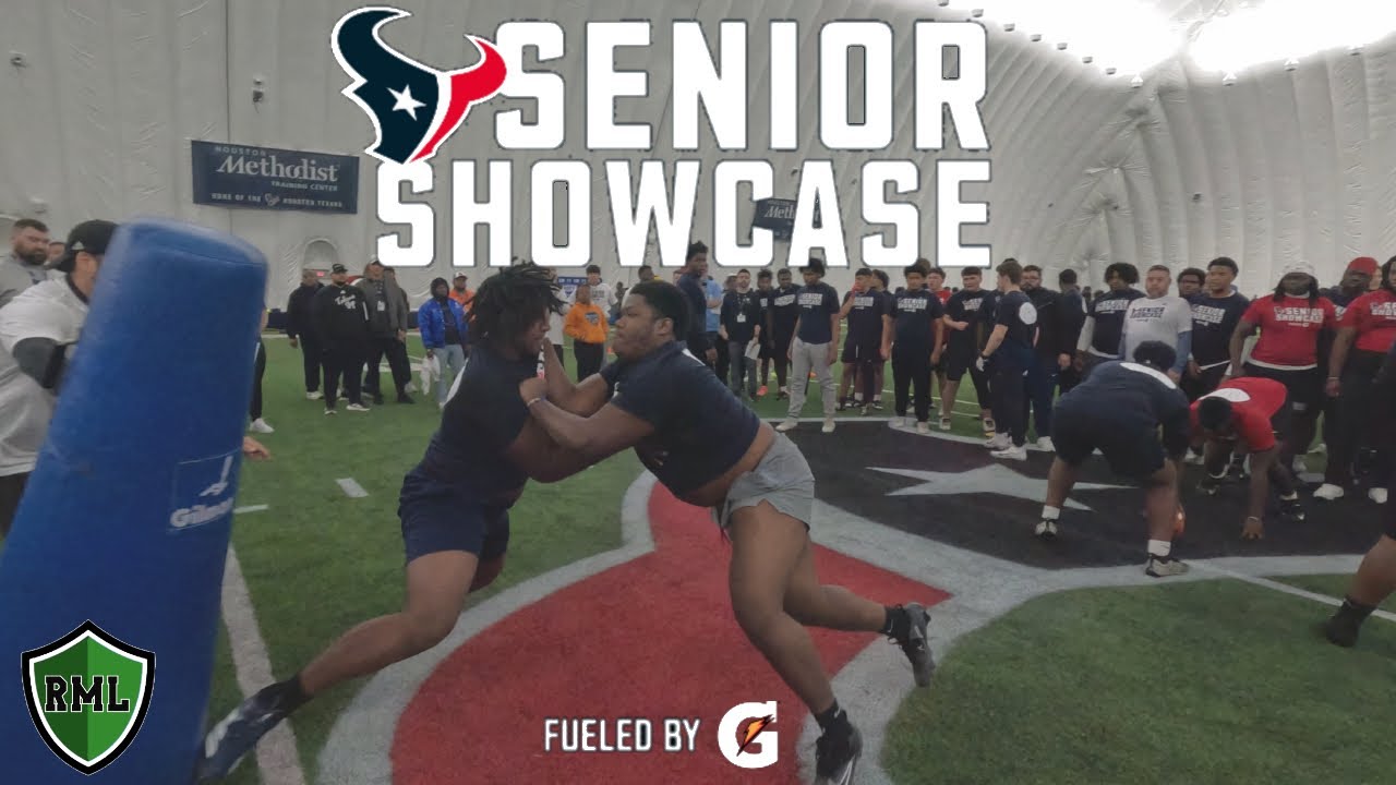 Houston Texans Senior Showcase Highlights | OL vs DL 1 on 1 | Class of 2026 Football Recruiting Camp