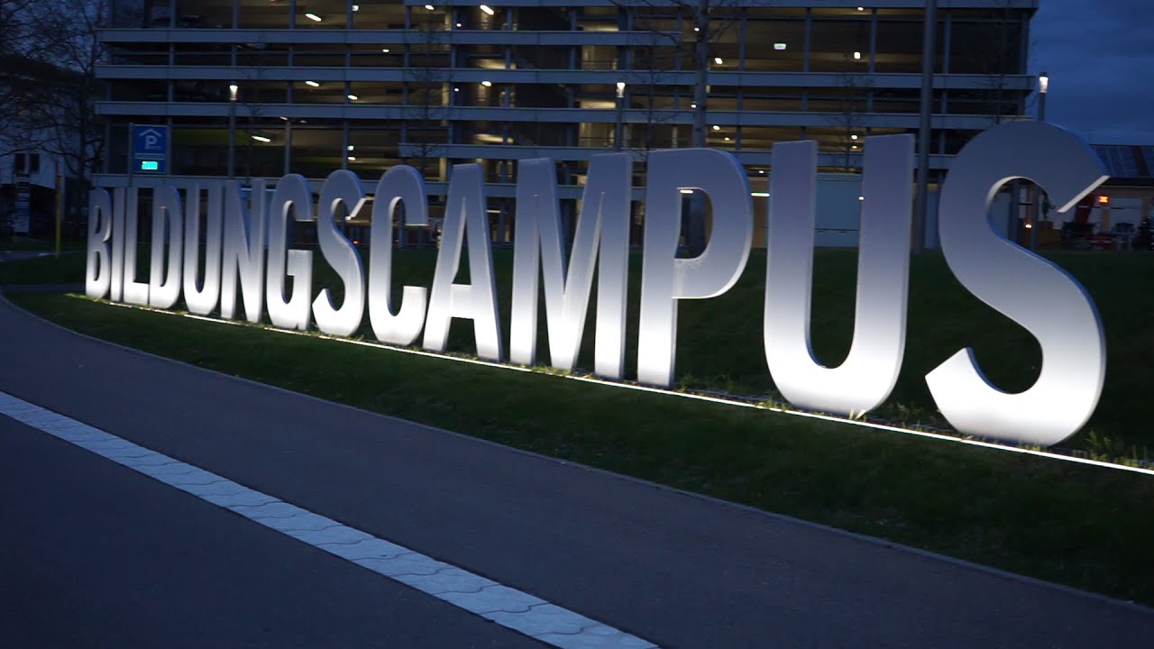 The Bildungs Campus Tour, TUM & HUGS University, Heilbronn |Vlog #2