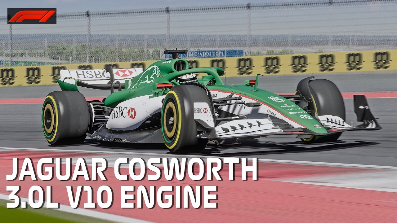 F1 HSBC Jaguar Cosworth 3.0L V10 Engine Circuit of The Americas Assetto Corsa