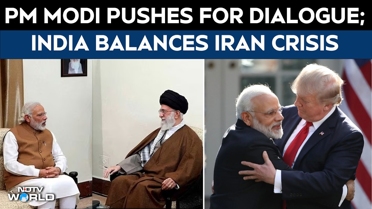 Iran News Today | PM Modi Pushes For Dialogue & Diplomacy; India Balances Iran Crisis