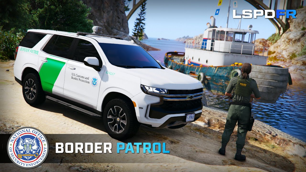 Playing GTA5 as US Border Patrol | Alien Smuggling | GTA5 LSPDFR