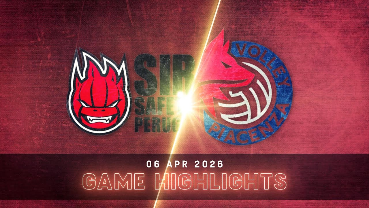 Sir Susa Scai Perugia vs. Gas Sales Bluenergy Piacenza - VBW - SuperLega - Match Highlights