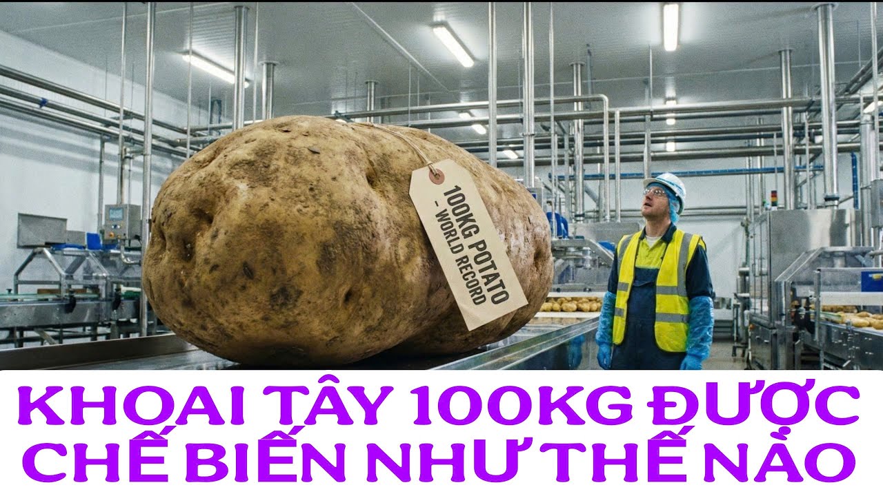 Hành Trình Biến Hạt Giống Thành Củ Khoai Tây 100kg – Bí Mật Công Nghệ Nông Nghiệp