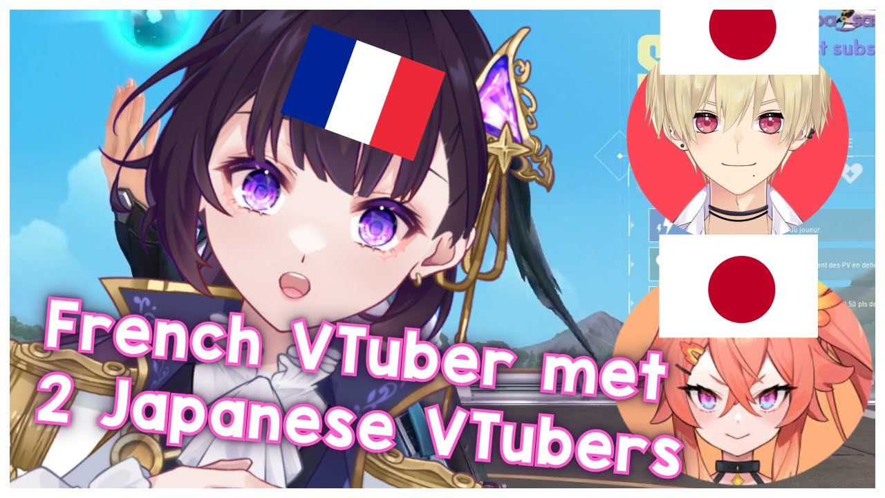 「 FRENCH VTUBER MET 2 JAPANESE VTUBER ON VALORANT 」#HiwaClips
