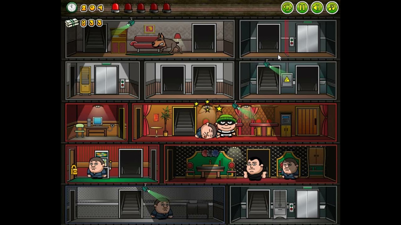 Bob The Robber Level 5 5 Stars