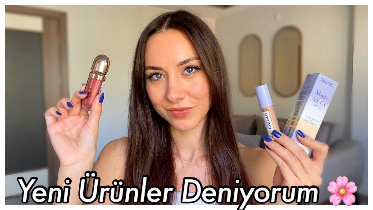 PASTEL'İN YENİ CC KREMİ VE KAPATICISINI DENEDİM 😍 | KİKO YENİ LIPGLOSS, MAKYAJ FIRÇALARI