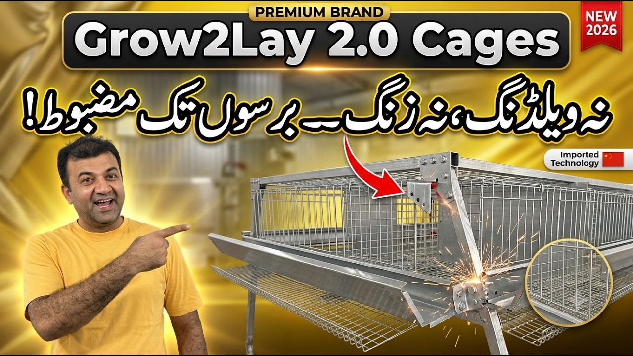 Grow2Lay 2.0 Cages - Zero Welding. Just Strength!