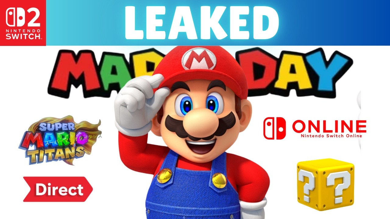 Mario Day may have just been leaked!
