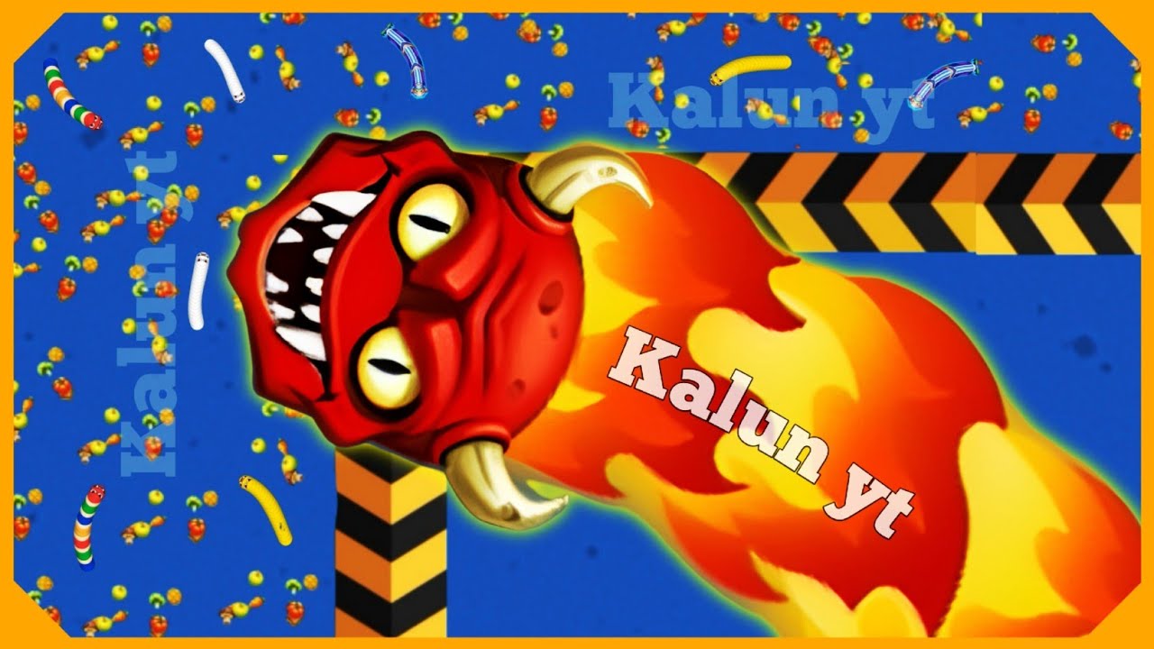 🐍WORMSZONE.IO | Giant Slither Snake Top 01 🏆 | Epic Worms Zone Biggest Snake Gameplay! | Kalun yt
