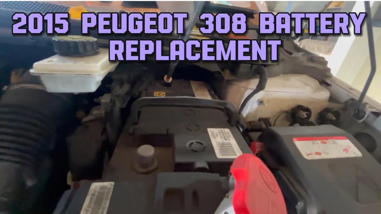 DIY 2015 Peugeot 308 battery replacement