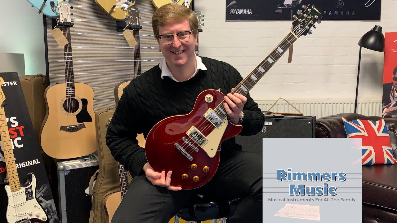 Epiphone Les Paul Standard Plustop PRO Guitar Wine Red | Used | Bolton Store - Demonstration