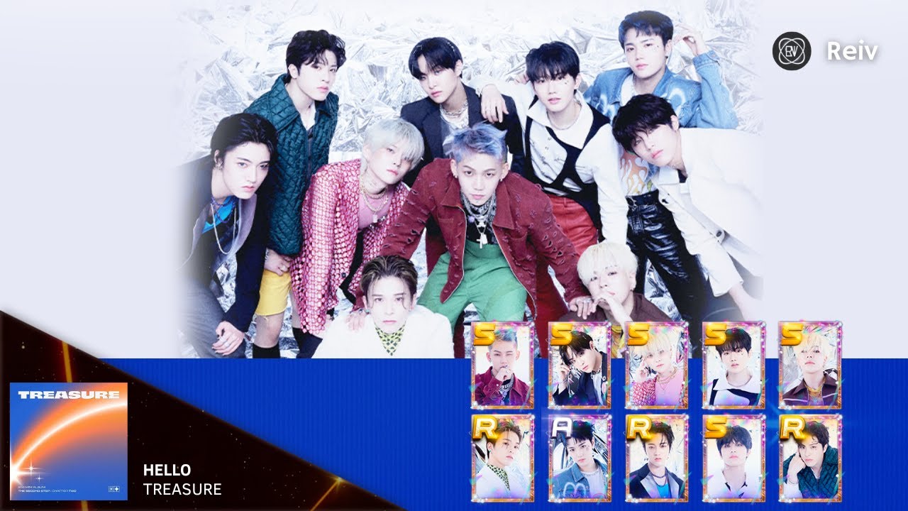 [SuperStar YG] TREASURE 'HELLO' /w Full LE Theme | Hard mode 3 stars gameplay