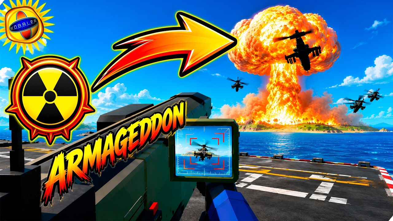 🌞РАКЕТНИЦА Armageddon С ЯДЕРНЫМ ЗАРЯДОМ - Игра Ravenfield. Битва солдатиков.