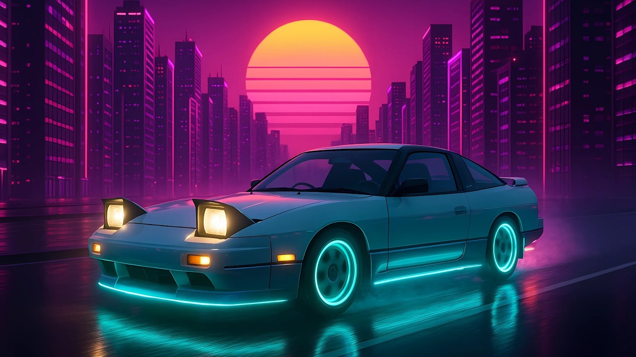 80s Synthwave Night Drive 🚗 | Retro Wave Mix for Neon City Cruising