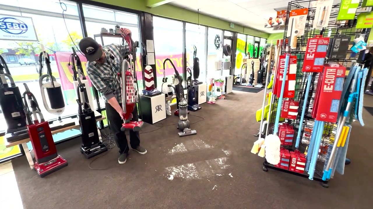 Discover the Sebo Felix at Arvada & Broomfield Vacuum in Colorado!